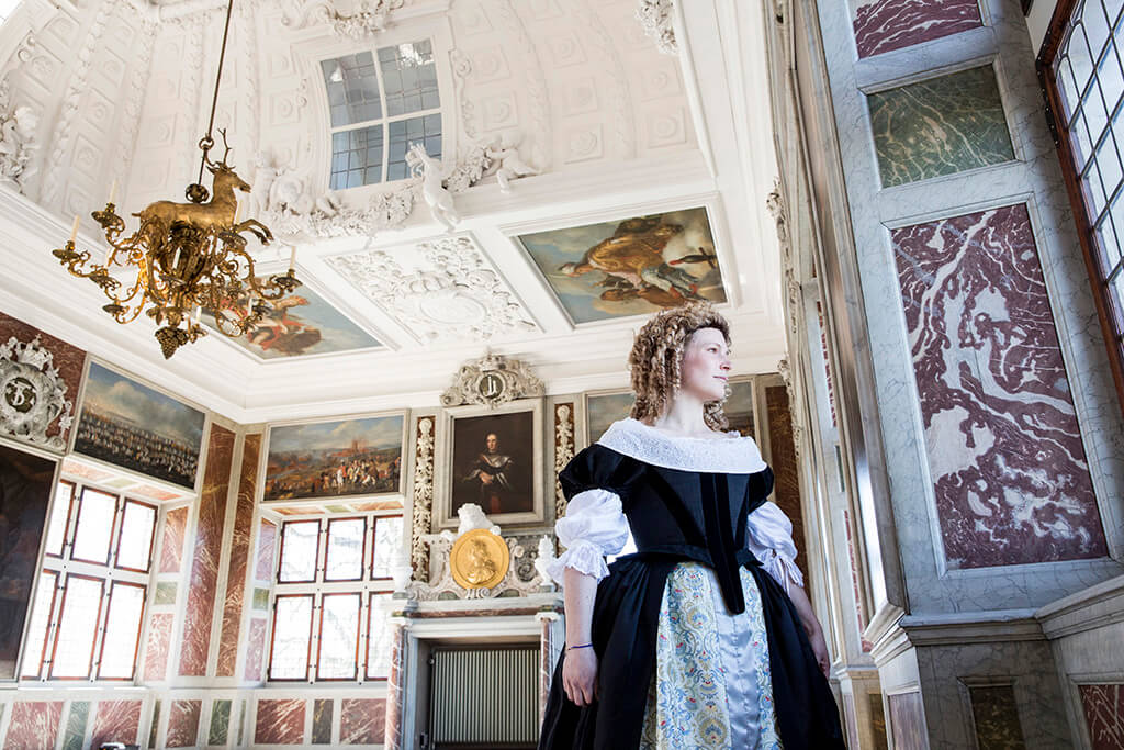 Frederiksborg Slot rekonstruktion dragt 1660 Magrethe Nielsdatter 4